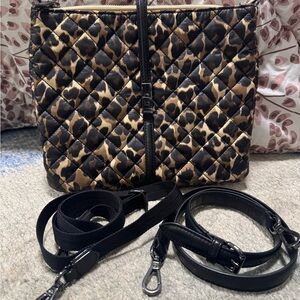 MZ WALLACE Leopard Astor Crossbody SOLD OUT STYLE